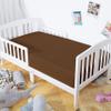 100% Brushed Microfiber Fitted Crib Sheet  Super Soft and Cozy 28x52 Baby Sheet for Standard Crib and Toddler Mattress, Boys, Girls, Unisex, Coffee view 1
