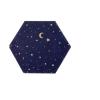 SRJUSV Felt Board 8 Pcs Felt Board for Home Decor Creative Notice Bulletin Boards Self Adhesive Pin Board for Photo Display(Deep Blue) view 1