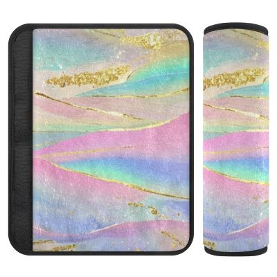 Colored Gilt Marble 2 Pack Shoulder pad More Comfort Driving for Auto accesorios para carro