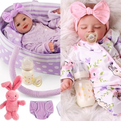 2 PCS Reborn Baby Dolls Sunny+Rosalie
