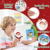 24 Sets Christmas Crafts for Kids Santa Claus Snowman Elf Party Favors Reindeer Wooden Painting Craft Kits Christmas Party Activities for Kids Winter Craft Supplies Merry Xmas Cards Birthday Gift Bulk view 3