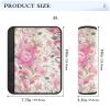 Stripe Peach Gold Floral 2 Pack seat Belt Cover pad Release Stress to Your Neck and Shoulders for Bag forro para cinturon de seguridad view 3