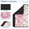 Stripe Peach Gold Floral 2 Pack seat Belt Cover pad Release Stress to Your Neck and Shoulders for Bag forro para cinturon de seguridad view 4