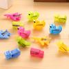 Cartoon Animal Design HB Pencils with Erasers, 19cm, Multicolour Striped Pattern, Ages 3+, Pack of 1 (Cartoon pencil sharpener*10) view 1