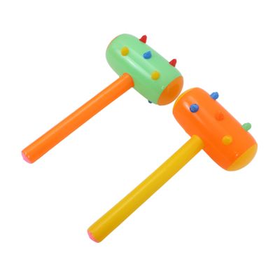 KESYOO 2PCS Colorful Inflatable Hammers for Safe PVC Material Fun Party Game Props for Random Colors Lightweight and Play Hammer Random Color