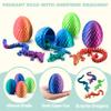 JOYIN 4 Pcs 3D Printed Dragon Eggs with Laser Dragon, Cool Articulated Toys for Kids Christmas Stuffers Party Favors, Magic Fidget Toy Classroom Prize Gifts for Boys Teen Girls (Purple+Blue+Red+Green) view 3