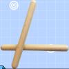 Aoaoy Drumsticks for Kids,Best Wood Claves with Clear Sound, Educational RhythmSticks for School Music Class, Easy to Carry, Versatile Application (1 Pair) view 2