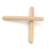 Aoaoy Drumsticks for Kids,Best Wood Claves with Clear Sound, Educational RhythmSticks for School Music Class, Easy to Carry, Versatile Application (1 Pair) view 3