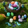 JOYIN 24 Pcs 3D Printed Dragon Eggs with Colorful Dragon Inside, Magic Articulated Toys, Basket Stuffers for Boys & Girls, Easter Theme Party Favors, Easter Egg Hunt, Classroom Prize Supplies Gifts view 2