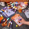 Eersida 192 Pack Halloween Bingo Game and 0.5 oz Dot Daubers Set Includes 144 Bingo Cards and 48 Dot Markers Game Supplies set for Halloween Gifts Party Favor Supplies Family Casino Play Night view 4