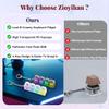 2Pcs Keyboard Fidget Toy for Adults, Clicker Keyboard with LED Light, Loud & Creamy Keyboard Fidget Keychain Adults Keyboard Clicker Sensory Toys for Anxiety Stress Relief, Purple view 4