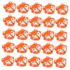 Abaodam 50pcs Portable Fox Erasers for Artists TPR Material Pencil Drawing Eraser Bulk Stationery Students Party Favors and Classroom Use view 1