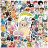 100pcs Cartoon Miyazaki Hayao Stickers for Kids, Cute Vinyl Waterproof Miyazaki Hayao Decal for Water Bottle Laptop Toy Sticker for DIY Decorate Bumper Phone Hard Hat Teens Party Gifts view 3