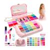 Kids Makeup Kit for Girl - Kids Makeup Sets for Girls 5-8, Real Washable Girls Makeup Kit, Little Girl Makeup Set & Princess Toys Christmas Birthday Gift for 3 4 5 6 7 8 9 10 11 12 Year Old view 1