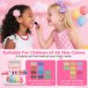 Kids Makeup Kit for Girl - Kids Makeup Sets for Girls 5-8, Real Washable Girls Makeup Kit, Little Girl Makeup Set & Princess Toys Christmas Birthday Gift for 3 4 5 6 7 8 9 10 11 12 Year Old view 4