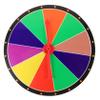 Abaodam DIY Prize Wheel Game Prop for Parties and Classroom Smooth Spinning Fortune Board Game Turntable Mounted for Play view 1