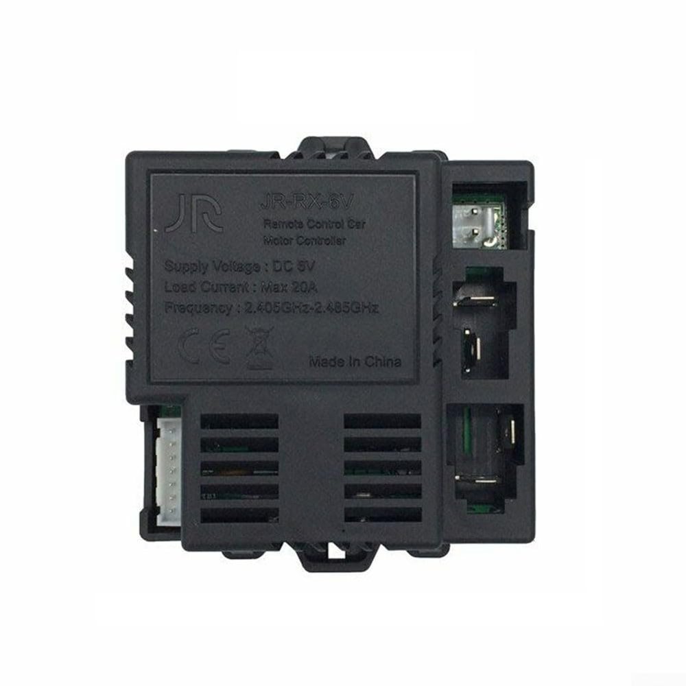 JR-RX-12V 6V 24V Electric Vehicle Receiver Module for Remote Control Toy Car Parts, RC 1, RC 2, RC 3, RC 4, JR-RX-6V, JR-RX-6V receiver, Children Electric Car Remote Control(JR-RX-6V)