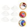 ABOOFAN 6Pcs DIY Creative Painting Straw Hats for Ages Hand Painted Craft Supplies for Parent Activities Party Hats for Dancing and Art Projects view 3