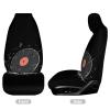 Broken Vinyl Record Universal Car Seat Covers Front Seats Protector for Women Men 1PCS view 3