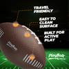 7.25" Foam Football for Kids & Toddlers - Easy Grip Small Youth Football Toy - Soft Mini Football for Little Hands, Indoor & Outdoor Play Ball, Safe Sports Toy Gift for Boys & Girls - Brown view 4