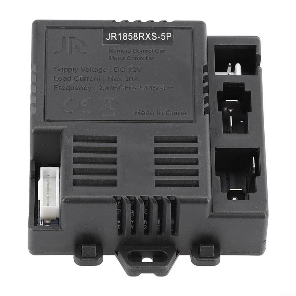 JR-RX-12V 6V 24V Electric Vehicle Receiver Module for Remote Control Toy Car Parts, RC 1, RC 2, RC 3, RC 4, JR-RX-6V, JR-RX-6V receiver, Children Electric Car Remote Control(JR1758RX-12V)