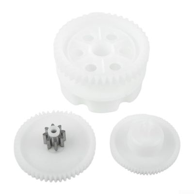 550 390 RC Car Gearbox For Children's Electric Car Ride On Toy Car Gear, Toy Vehicle Transmission Gearbox Repair Parts, large/medium/small Gear Motor Drive Components(390 gear B set)