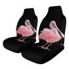 Roseate Spoonbill Universal Car Seat Covers Front Seats Protector for Women Men 2PCS view 1
