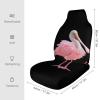 Roseate Spoonbill Universal Car Seat Covers Front Seats Protector for Women Men 2PCS view 2