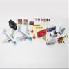 Daron 22-Piece Die-Cast Metal and Plastic Airport Playset Airplanes, Vehicles, and Accessories Playset Toy and Collectible for Children Ages 3+ view 2