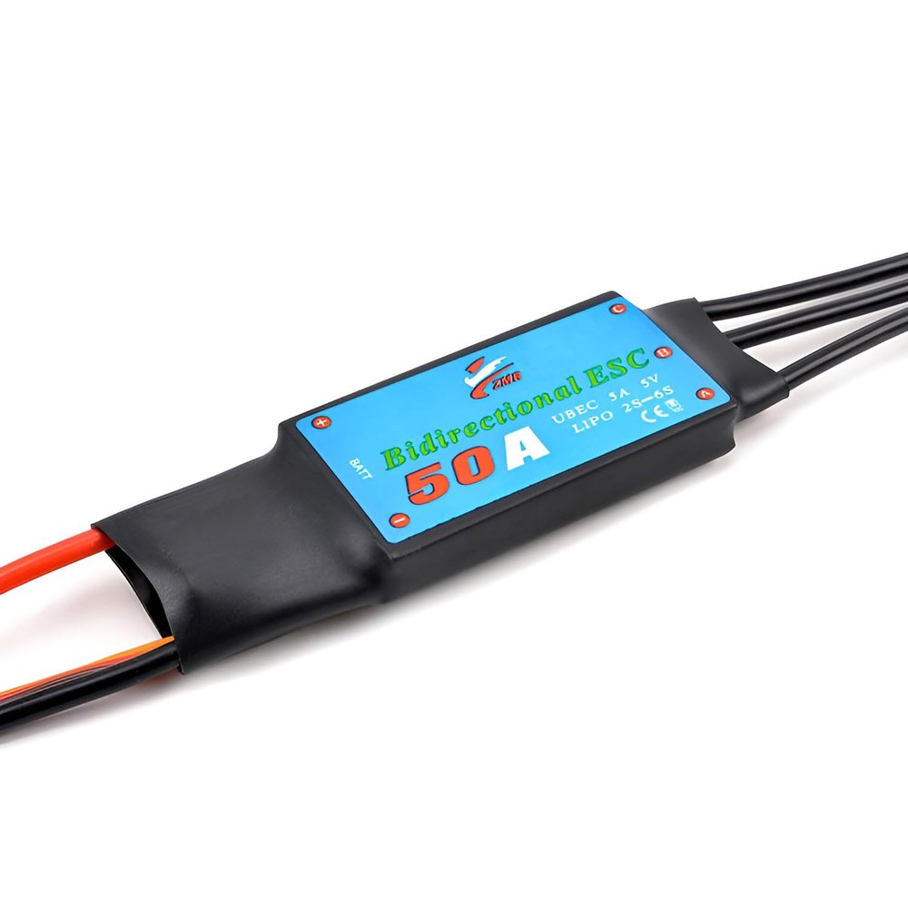 4pcs Readytosky Bidirectional ESC 20A 30A 40A 50A 60A 80A 2-4S/2-6S w/ 5V UBEC (50 Amps)