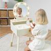 Fat Brain Toys Dressing Table with Light - Star of The Stage Light-up Vanity Playroom and Bedroom Furnishings for Ages 3 to 6 view 4