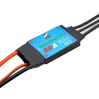 4pcs Readytosky Bidirectional ESC 20A 30A 40A 50A 60A 80A 2-4S/2-6S w/ 5V UBEC (20 Amps)