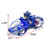 NKOK Sonic RC HoverBike Flying Toy, 2.4GHz Remote Control, Gyro Stabilized Altitude Hold, Auto Takeoff & Landing, Multi-Speed Stunt Flip Action, USB Rechargeable, Ages 6+ view 3