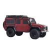 For Defender For TRX4 1/10 RC Crawler Car Metal D110 Bull Bars Front Rear Bumper Upgrade Parts Repair Replacement Accessories RC Parts(Silver,Front) view 2
