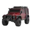 For Defender For TRX4 1/10 RC Crawler Car Metal D110 Bull Bars Front Rear Bumper Upgrade Parts Repair Replacement Accessories RC Parts(Silver,Front) view 4