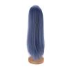 1/4 Doll Wig Soft High Temperature Silk Long Straight Hair DIY Styling Ball Jointed Doll Wig for 7 to 8in Dolls Collection Holiday Gift (Blue) view 4