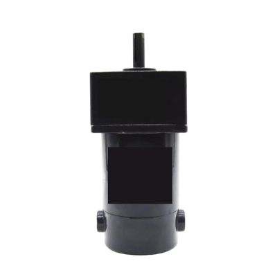 120W DC Geared Motor 12V/24V Miniature Gear stepless Speed regulating Motor 1800rpm(10RPM_24V)