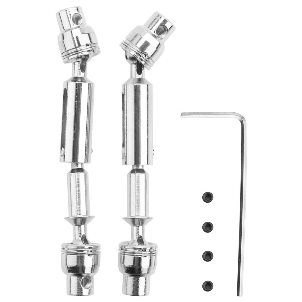 RC Accessories Compatible with Henglong for WPL Ural B36 B16 C14 C24 B24 RC Truck Car Upgrade Parts Modification Accessories Parts Metal Drive Shaft