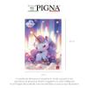 Pigna, Pack of 10 Maxi A4 Unicorn Glitter Cover Ruled Margin Notebooks view 2