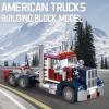 APENGBAOL Semi Truck Building SetsCity Tow Truck Toy Building Block Set for Adults and Boys268PCS view 3