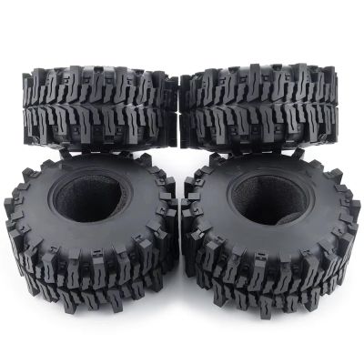 Compatible with Axial for SCX10 AXI03004 for Capra for TRX-4 1/10 RC Monster Truck Car Parts 2.2 Inch 125mm Rubber Tires Insert Sponge RC Car Accessories(4pcs)