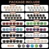 102 Pieces MTG Dice Counters Set Bulk Ability Keyword Tokens Shield Life Counters 6 Sided Dice for Magic The Gathering TCG Card Gaming Accessories view 2