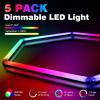 25Pack RGB Hexagon led Garage Lights,RGB 5Hexagon Light with Multi Color,Dimmable&Speed Adjustable RGB Hex Wall Lights,DIY Design for Remote Control & Smart App Control Music Modes view 3