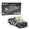 1:64 Diecast Model Car Compatible with Chevy Silverado Kaido HKS V1 Limited Edition by Kaido House x Mini GT KHMG174 view 1