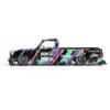 1:64 Diecast Model Car Compatible with Chevy Silverado Kaido HKS V1 Limited Edition by Kaido House x Mini GT KHMG174 view 4