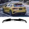 Rear Trunk Boot Spoiler Compatible With A3 S3 RS3 8Y Sportback Rear Roof Lip Lid Rear Roof Spoiler Wing Body Kits 2020-2024 view 2
