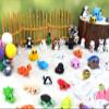 66 Pcs Mini Random 3D Printed Animal Figurines Set, Flexible Articulated Fidget Toys,Surprise 3D Printed Animals Cute Desk Decor, Easter Christmas Party Favors, Classroom Rewards view 4