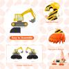 9Pcs Construction 2nd Honeycomb Centerpieces Party Decorations view 4