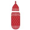 Red Paisley Bandana Swaddle Blankets Newborn Receiving Blanket Baby Swaddle Wrap Soft Sleeping Sack for Baby Girls Boys view 1