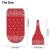 Red Paisley Bandana Swaddle Blankets Newborn Receiving Blanket Baby Swaddle Wrap Soft Sleeping Sack for Baby Girls Boys view 3